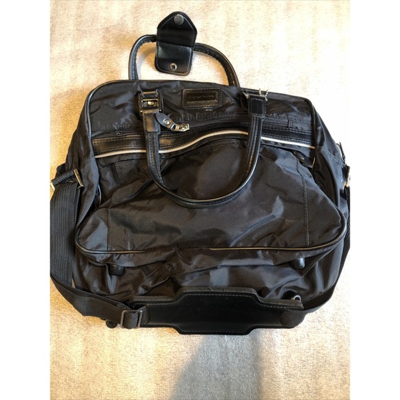 American Tourister Other - Vintage American Tourister Carry On Bag Heavy Duty Handles Strap‎ Pockets Rugged